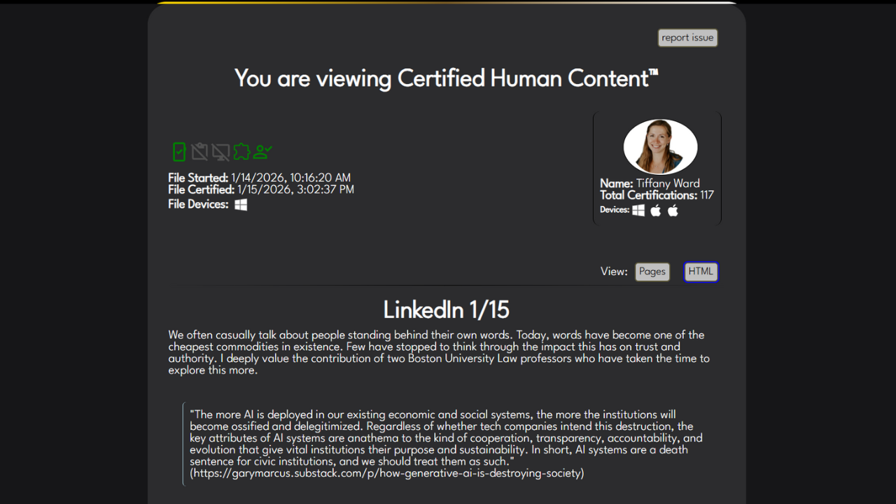 Human Creative Interface